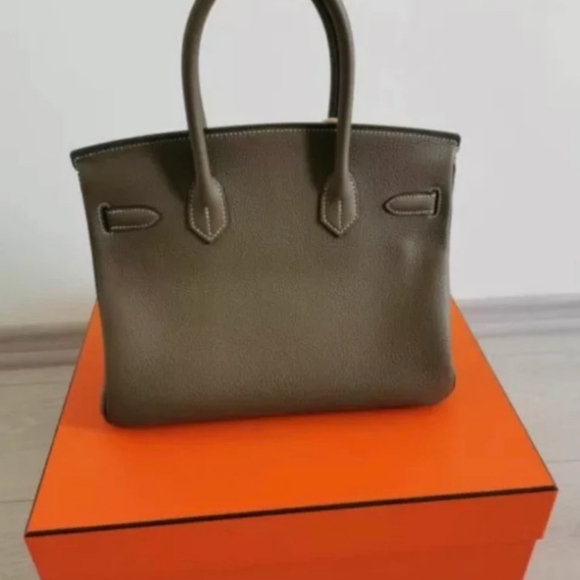 💎✨Nice offer✨💎Borsa hermes birkin Togo etoupe 30 - Picture 3 of 7